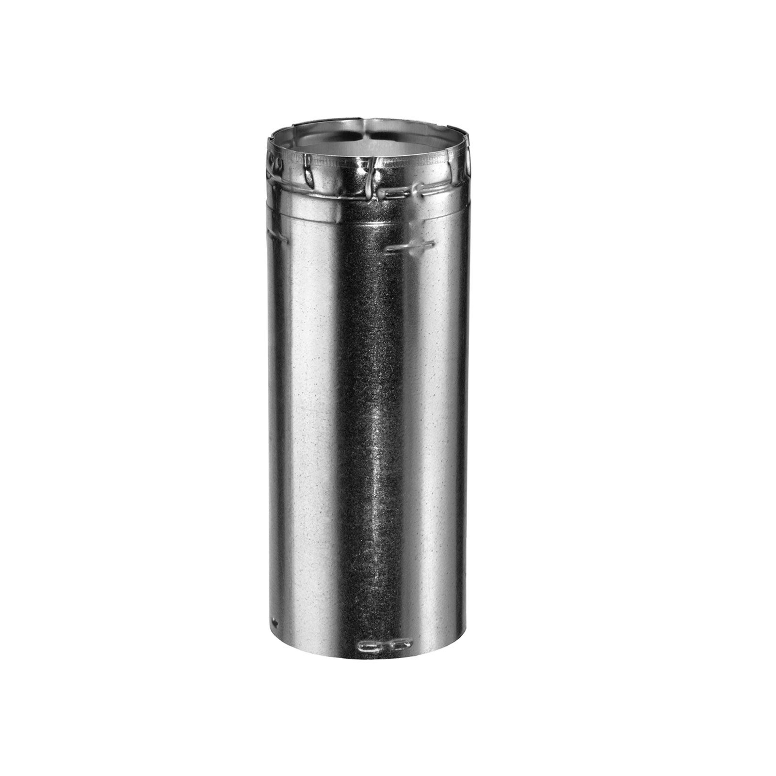 DuraVent 3GV06 - Aluminum 6" Length Round Rigid Pipe with 3" Inner Diameter
