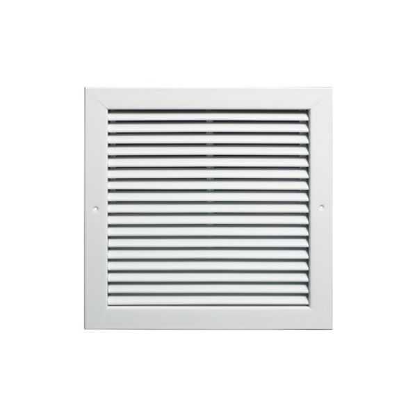 Grille Tech RAGF14X14W - Steel Return Air Filter Grille, 14' X 14' White