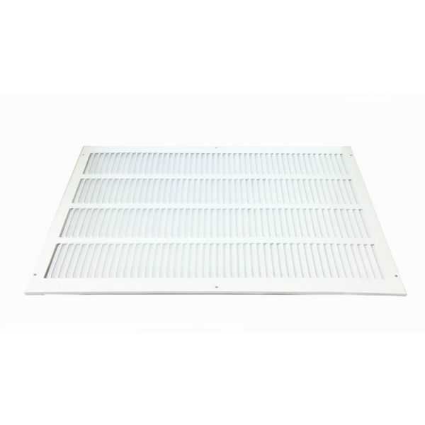 Grille Tech RAGF14X24W - Steel Return Air Filter Grille, 14' X 24' White